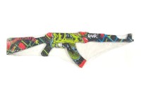 Деревянный Автомат с Принтом, 59см