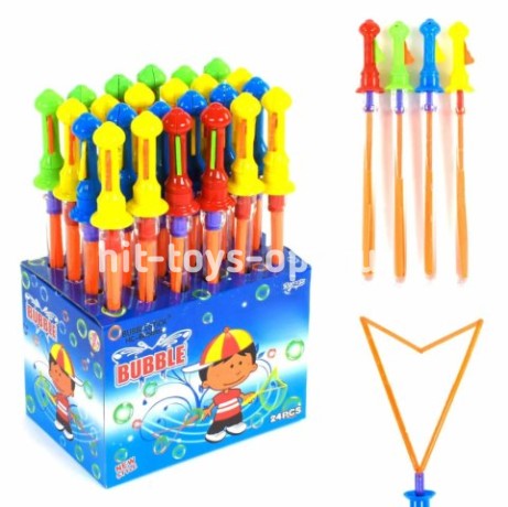 Мыльные пузыри Краб, 46см, в уп 16шт, цена за шт.