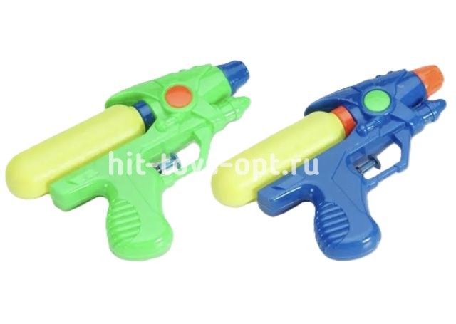 Водный пистолет 16 см, цвет ассорти