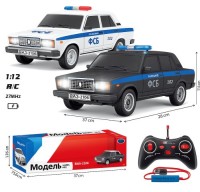 Машина модель на Ру аккум ВАЗ 2107 ДПС 26*11