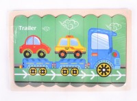 Деревяныый пазл микс 22,5*1*15