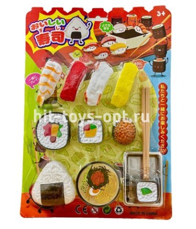 Набор Японской Кухни на листе, размер 30см*21см