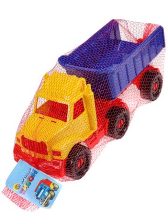 Машинка Тягач "БИЗОН" с прицепом Городской 29см цвет ассорти