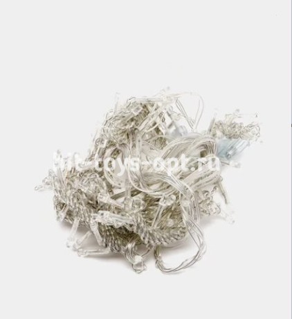 Занавес УЛИЧНЫЙ крупный диод,белый провод (3*2/480л) с эф.мерцания Теплый Белый + Теплый Белый Мерца