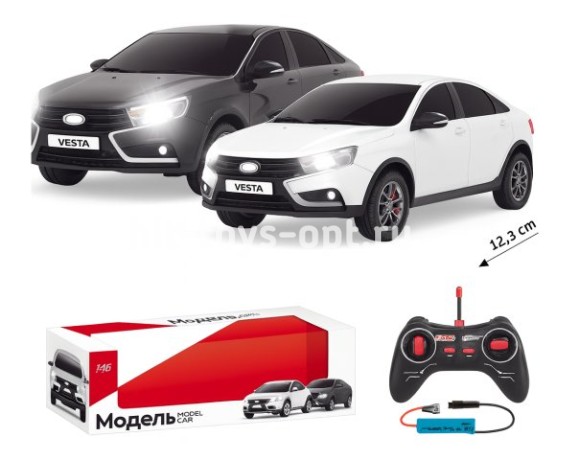 Машина на Ру аккум модель Лада Веста 27*13