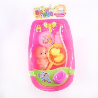 Пупсик в ванной + сачок