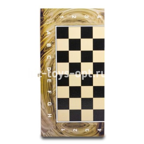 Шахматы дерево черная оконтовка ср