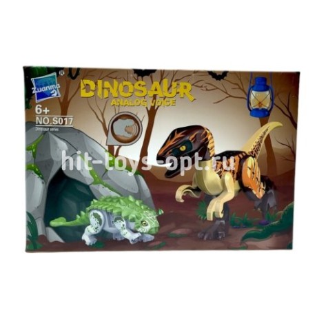 Конструктор динозавры звуковые