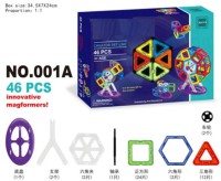 Магнитный Конструктор - 46 деталей