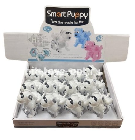 Заводная Игрушка РобоПес, в уп 12шт. цена за шт.