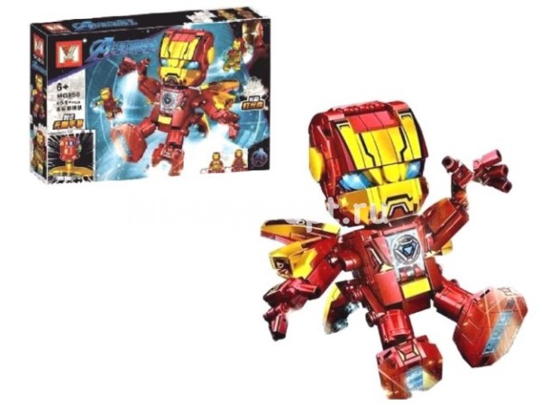 Конструктор Железный Человек, 451 дет.