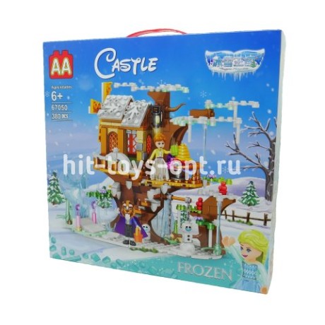 Конструктор ХС - Сказочный домик принцессы на дереве, 380 дет.