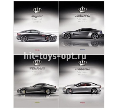 Тетрадь 60л кл "Королевское авто"