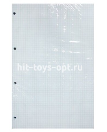 Сменный блок для тетрадей А4 80 листов клетка белый