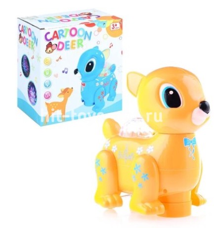 МУЗЫКАЛЬНЫЙ ОЛЕНЕНОК В КОРОБКЕ