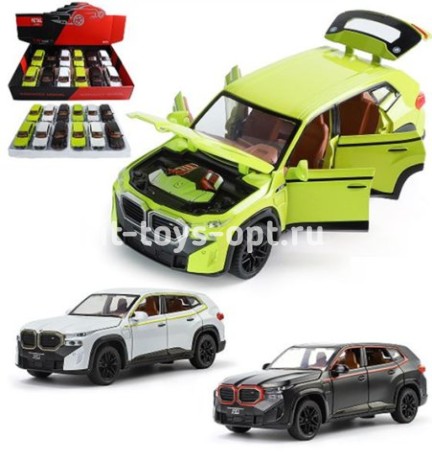 Машина металлическая Бмв XM 12 в уп 17 см