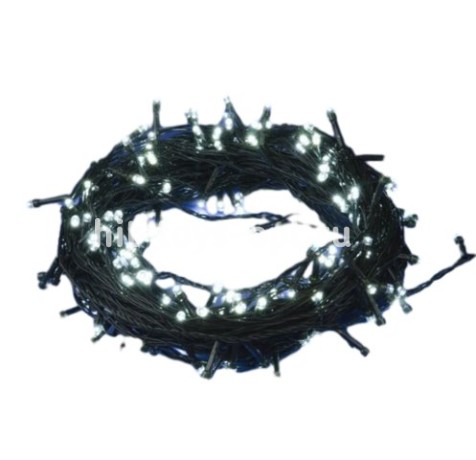 Занавес УЛИЧНЫЙ крупный диод,черный провод (3*2/480л) с эф.мерцания Холодный Белый + Холодный Белый