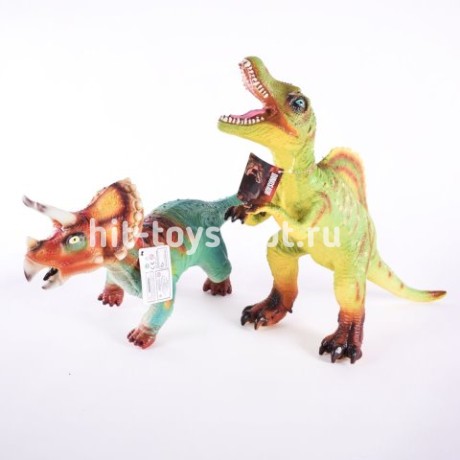 Резиновый дино муз. в пак