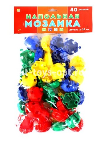 Напольная Мозаика Мини В Пакете (40 деталей)