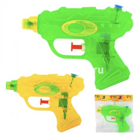 Водный пистолет 13 см, цвет ассорти