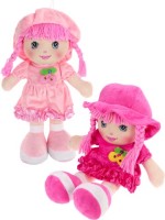 Мягкая кукла &quot;Ульяна&quot; с косичками (35см)(цвет-микс,в пакете)