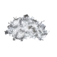 Занавес УЛИЧНЫЙ крупный диод, белый провод (3*3/576л) с эф.мерцания Теплый Белый + Теплый Белый Мерц