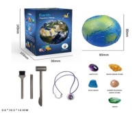 Набор Раскопка Земной Шар 10 эл, размер 15*11