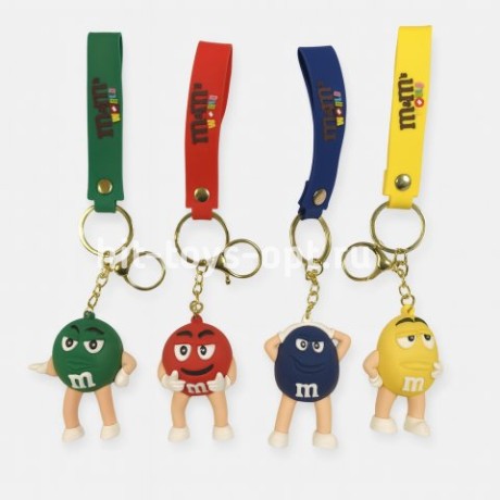 Брелок M&M Большой в ассорти. цена за шт.