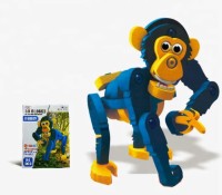 Мягкий 3D Конструктор - Обезьянка - 54 деталей