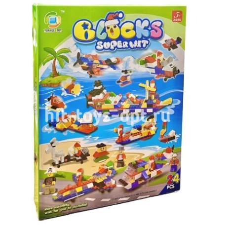 Конструктор (аналог Lego) 232 дет.