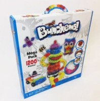 Конструктор на Липучках Bunchems 1200+ дет, размер 38см*34см*7см