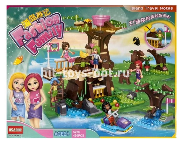 Конструктор Дерево Френдс 490 дет