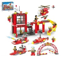 Конструктор ситис пожарная станция 641 дет.