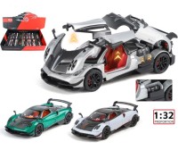 Машина металлическая Пагани Зонда 12 в уп 16 см