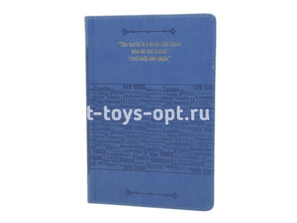 TМ"Collezione"ЗАПИСНАЯ КНИГА А5 160л. НАЗВАНИЯ ГОРОДОВ кожзам, тиснение