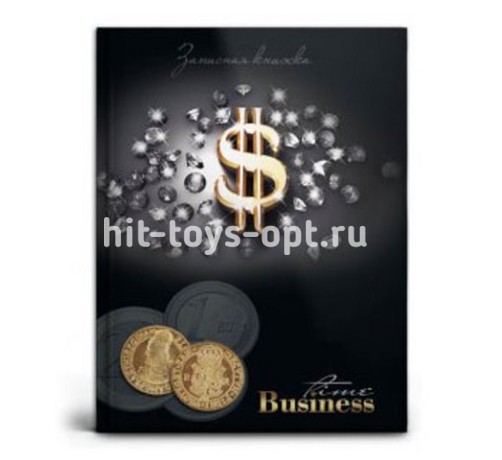 Записная книжка А6ф 64л Золотые монеты (64-5303) 7БЦ, глянцевая ламинация, цвет.мелов.обл.