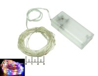 Гирлянда нить &quot;КАПЕЛЬКА РОСЫ&quot; на 2х батарейках Мульти