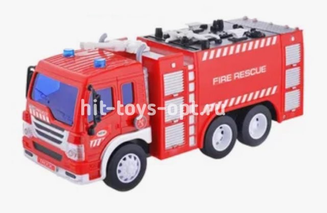 Пожарная Машина - Свет/Звук в.коробке.