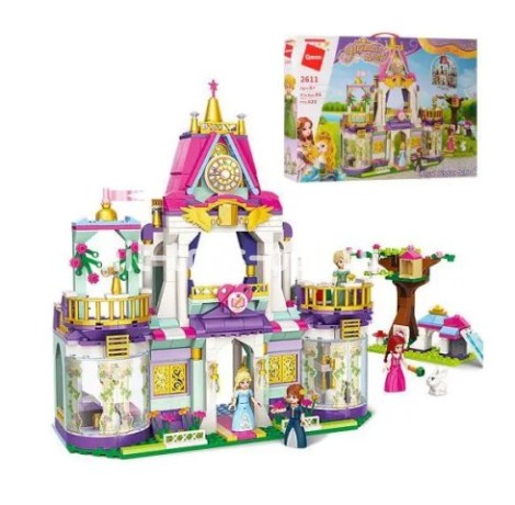 Конструктор Замок с часами 687 дет