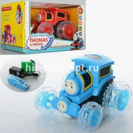 Перевертыш Паровозик Том на Р/У, размер 23см*17см*14см