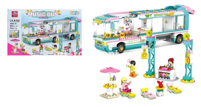 Конструктор Автобус Френдс 742 дет