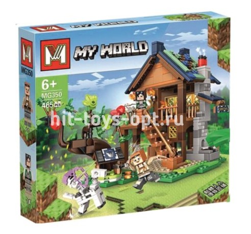 Конструктор Майн - Загородный двух этажный дом 465 дет