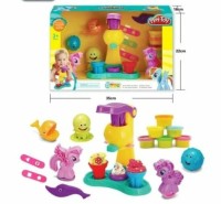 Набор для лепки кондитерская Пони 6 баночек