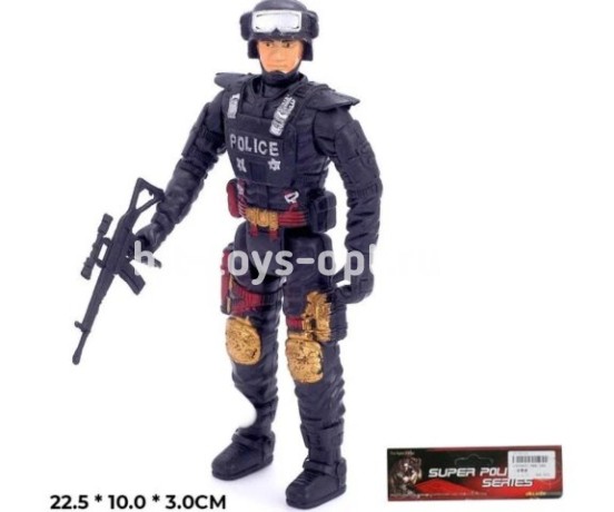 Фигурка Солдата Полиции 2 вида,23см