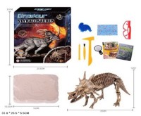 Набор раскопки Динозавров 11 эл Стиракозавр, размер 31*26