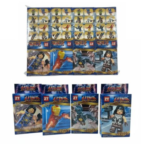 Конструктор Мстители,в уп 8шт. цена за шт.