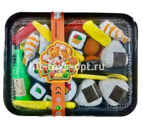 Набор Японской Кухни - Суши/Роллы, в Ланч Боксе, размер 27см*21см*5см