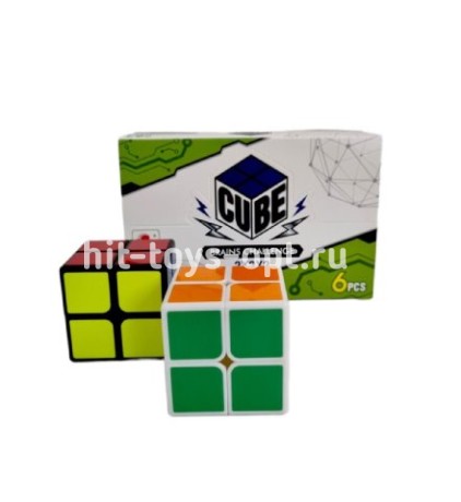 Кубик рубик 2*2*2 6 шт/уп