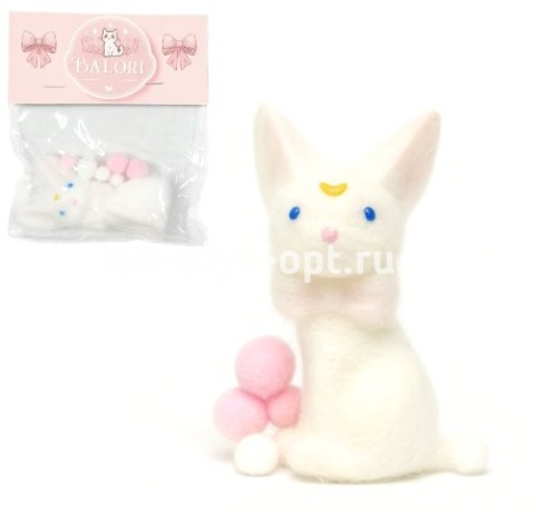 Антистресс Сквиш Лисичка с Ворсом + Пампоны