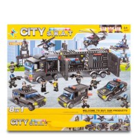 Конструктор ситис сват 8в1 1102 дет.